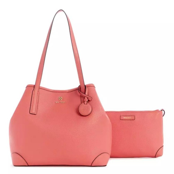 Nine West Handbags - Nine West Coral Tote with Wristlet